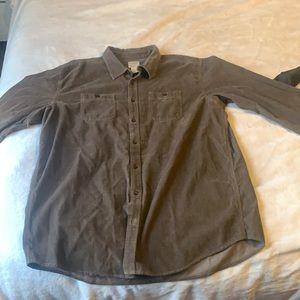 LL Bean Corduroy Button Down 2XLT